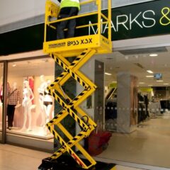 Boss X3 Scissor Lift Hire In