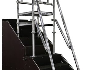 Stairwell Podium Step Hire
