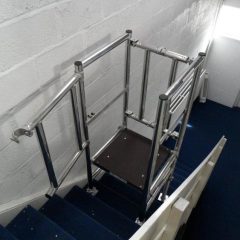 Stairwell Podium Step Hire