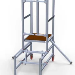 Mark 0 Podium Steps Hire | 0.75m Platform